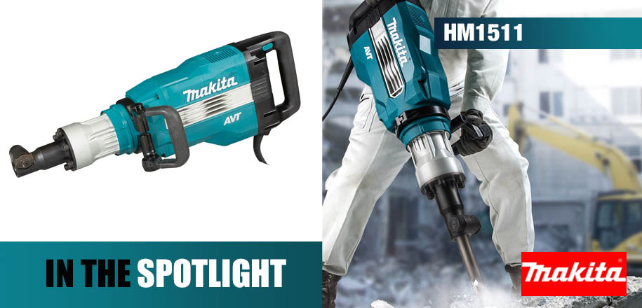 Makita HM1511 - Demolition Hammer 110v - Body